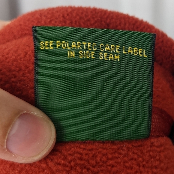 Cabela's Plush Fleece Lined Quarter Zip Polartec Pull-Over Sz L - Picture 12 of 14